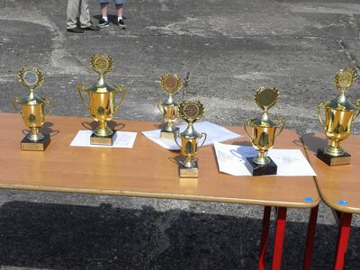 Puchary dla najlepszych. 